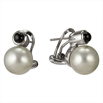 Серьги С Ониксом