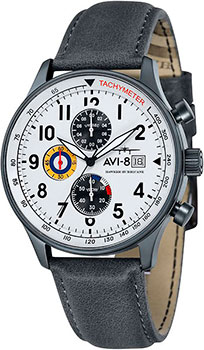 fashion наручные  мужские часы AVI-8 AV-4011-0B. Коллекция Hawker Hurricane