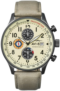 fashion наручные  мужские часы AVI-8 AV-4011-0C. Коллекция Hawker Hurricane
