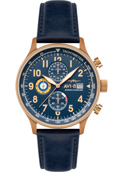 fashion наручные  мужские часы AVI-8 AV-4011-0Q. Коллекция Hawker Hurricane