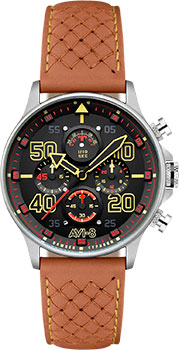fashion наручные мужские часы AVI-8 AV-4093-0B. Коллекция Hawker Typhoon