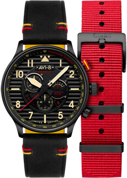 fashion наручные  мужские часы AVI-8 AV-4109-01. Коллекция Flyboy