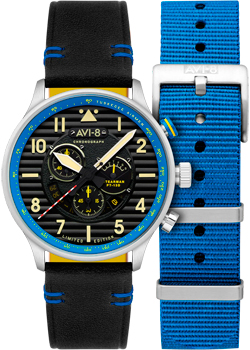 fashion наручные  мужские часы AVI-8 AV-4109-03. Коллекция Flyboy