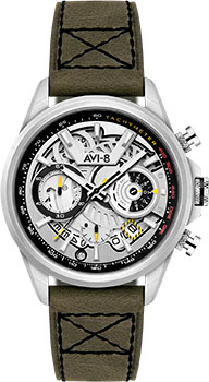 fashion наручные мужские часы AVI-8 AV-4125-01. Коллекция Hawker Harrier
