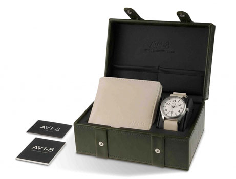 fashion наручные мужские часы AVI-8 AV-SET2-02. Коллекция Flyboy