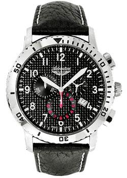 Швейцарские наручные  мужские часы Adriatica 1088.5224CH. Коллекция Aviation