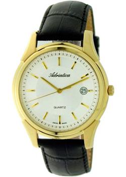 Швейцарские наручные  мужские часы Adriatica 1116.1213Q. Коллекция Twin
