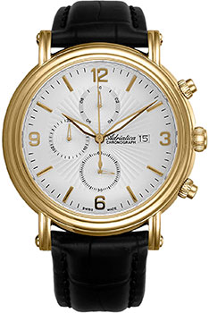 Швейцарские наручные  мужские часы Adriatica 1194.1253CH. Коллекция Chronograph