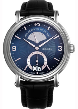 Швейцарские наручные  мужские часы Adriatica 1194.5255QF. Коллекция Gents