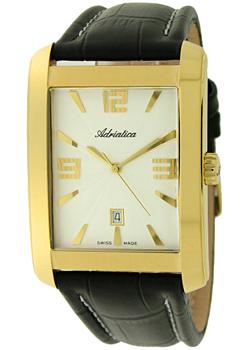 Швейцарские наручные мужские часы Adriatica 1232.1253Q. Коллекция Gents