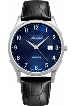 Швейцарские наручные  мужские часы Adriatica 1246.5225Q. Коллекция Pairs