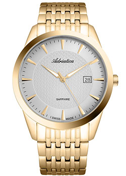 Швейцарские наручные  мужские часы Adriatica 1288.1117Q. Коллекция Premiere