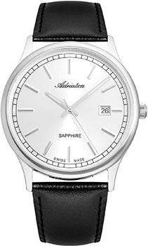 Швейцарские наручные  мужские часы Adriatica 1293.5213Q. Коллекция Gents