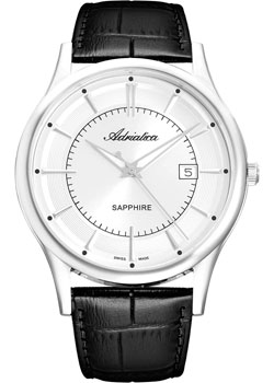 Швейцарские наручные  мужские часы Adriatica 1296.5213Q. Коллекция Premiere