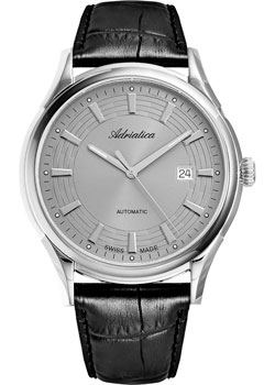 Швейцарские наручные  мужские часы Adriatica 2804.5217A. Коллекция Automatic