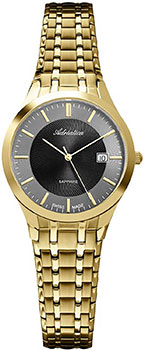 Швейцарские наручные  женские часы Adriatica 3136.1116Q. Коллекция Ladies