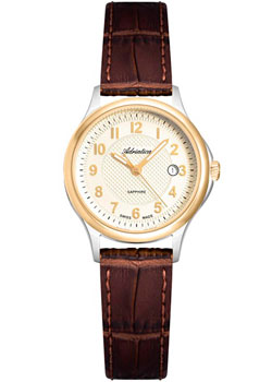 Швейцарские наручные  женские часы Adriatica 3172.2221Q. Коллекция Pairs