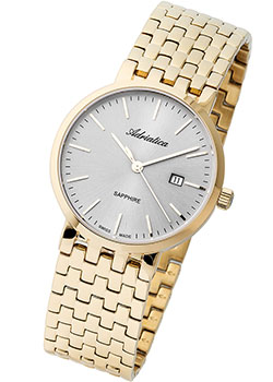 Швейцарские наручные  женские часы Adriatica 3181.1117Q. Коллекция Ladies