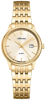 Швейцарские наручные  женские часы Adriatica 3254.1151Q. Коллекция Ladies