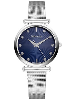 Швейцарские наручные  женские часы Adriatica 3518.5195Q. Коллекция Ladies