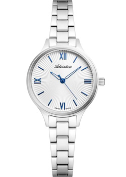 Швейцарские наручные  женские часы Adriatica 3537.51B3Q. Коллекция Ladies