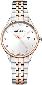 Швейцарские наручные  женские часы Adriatica 3547.R183Q. Коллекция Ladies