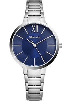 Швейцарские наручные  женские часы Adriatica 3571.5165Q. Коллекция Ladies
