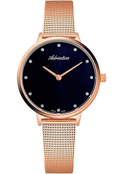 Швейцарские наручные  женские часы Adriatica 3572.1144Q. Коллекция Essence