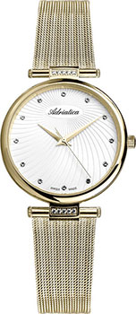 Швейцарские наручные  женские часы Adriatica 3689.1143Q. Коллекция Essence