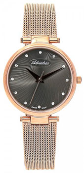 Швейцарские наручные  женские часы Adriatica 3689.9146Q. Коллекция Essence
