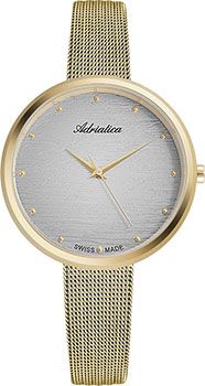 Швейцарские наручные  женские часы Adriatica 3716.1147Q. Коллекция Milano