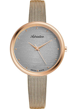 Швейцарские наручные  женские часы Adriatica 3716.9147Q. Коллекция Milano