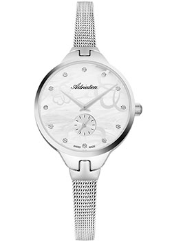 Швейцарские наручные  женские часы Adriatica 3719.514FQ. Коллекция Milano