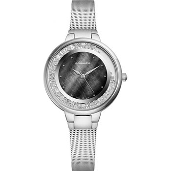Швейцарские наручные  женские часы Adriatica 3720.514MQZ. Коллекция Precious