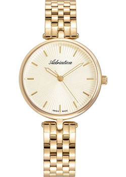 Швейцарские наручные  женские часы Adriatica 3743.1111Q. Коллекция Pairs