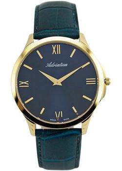 Швейцарские наручные  мужские часы Adriatica 8241.1265Q. Коллекция Gents