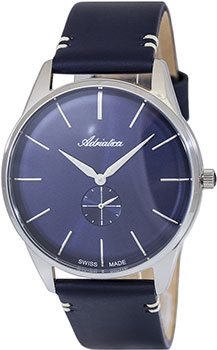 Швейцарские наручные  мужские часы Adriatica 8264.5215Q. Коллекция Twin