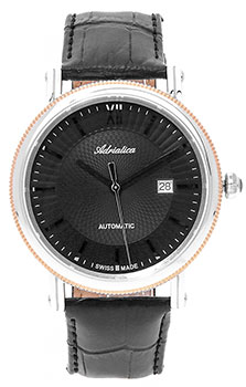 Швейцарские наручные  мужские часы Adriatica 8272.R264A. Коллекция Automatic