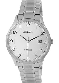 Швейцарские наручные  мужские часы Adriatica 8305.5123Q. Коллекция Premiere