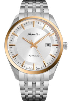 Швейцарские наручные  мужские часы Adriatica 8309.2113A. Коллекция Automatic