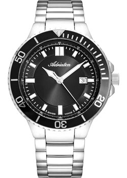 Швейцарские наручные  мужские часы Adriatica 8317.5114Q. Коллекция Premiere