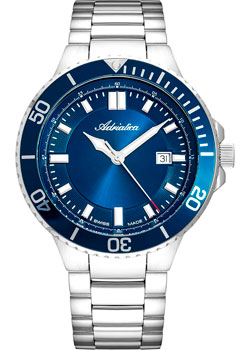 Швейцарские наручные  мужские часы Adriatica 8317.5115Q. Коллекция Premiere