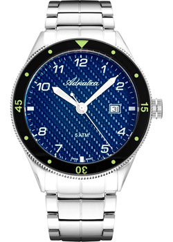 Швейцарские наручные  мужские часы Adriatica 8322.5155Q. Коллекция Premiere