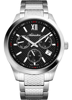 Швейцарские наручные  мужские часы Adriatica 8324.5164QF. Коллекция Multifunction