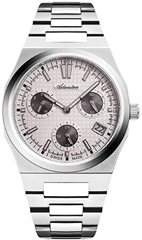 Швейцарские наручные  мужские часы Adriatica 8326.5113QF. Коллекция Gents
