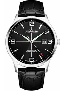 Швейцарские наручные  мужские часы Adriatica 8331.5254Q. Коллекция Vintage