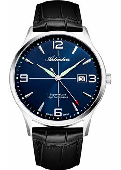 Швейцарские наручные  мужские часы Adriatica 8331.5255Q. Коллекция Vintage