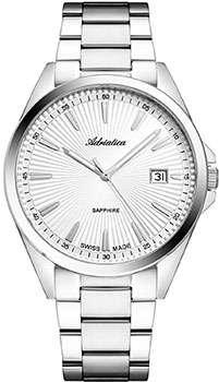 Швейцарские наручные  мужские часы Adriatica 8332.5113Q. Коллекция Classic
