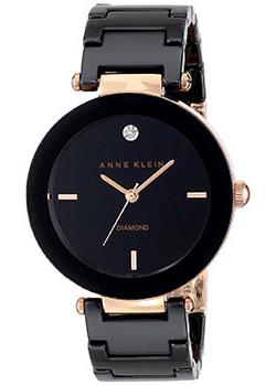 fashion наручные  женские часы Anne Klein 1018RGBK. Коллекция Diamond