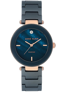 fashion наручные  женские часы Anne Klein 1018RGNV. Коллекция Diamond